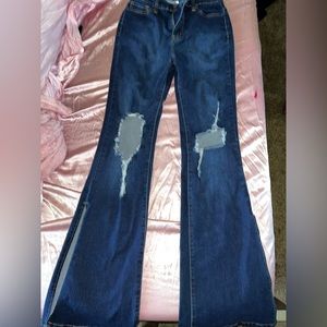 Flare, jeans, size 5